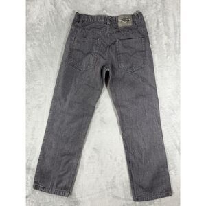 Evolution‎ in Design  Jeans Mens 32x32 Grey Denim Straight Fit Y2K